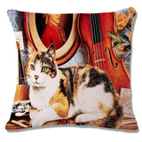 Cat Peson Cushion Cover