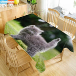 Custom Cat Tablecloth 02