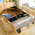 Custom Cat Tablecloth 02