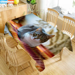 Custom Cat Tablecloth 02