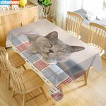 Custom Cat Tablecloth 02