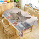 Custom Cat Tablecloth 02