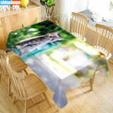 Custom Cat Tablecloth 02