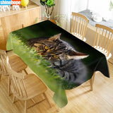 Custom Cat Tablecloth 02