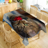 Custom Cat Tablecloth 02