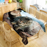 Custom Cat Tablecloth 02