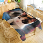 Custom Cat Tablecloth 02