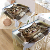 Custom Cat Table Cloth