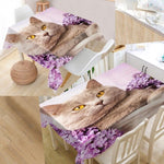 Custom Cat Table Cloth