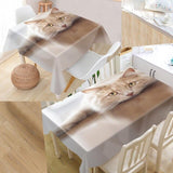 Custom Cat Table Cloth