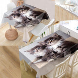 Custom Cat Table Cloth