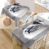 Custom Cat Table Cloth