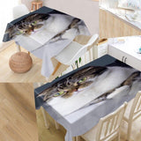 Custom Cat Table Cloth