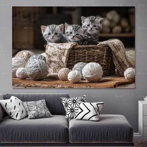 Cat Art Posters