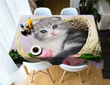 Cute cat tablecloth 2017