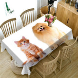 Cute cat tablecloth 2017