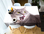 Cute cat tablecloth 2017