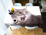 Cute cat tablecloth 2017