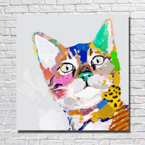 Colourful Pop-up Cat Picture