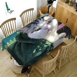 Cute cat tablecloth 2018