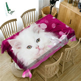 Cute cat tablecloth 2018