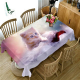 Cute cat tablecloth 2018