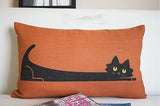 Cat cushion cover