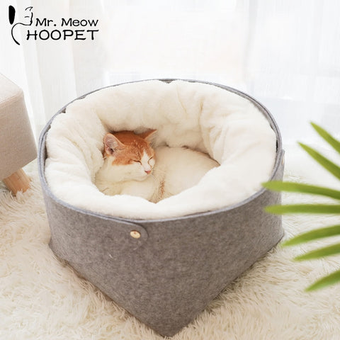 Soft and Comfortable Hoopet Cat Bed