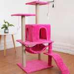 Orange cat jungle gym