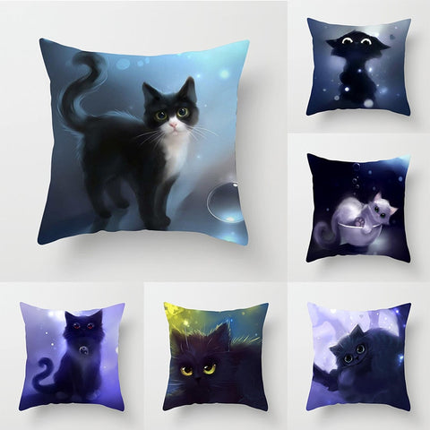 Cool Cat Pillow Cases